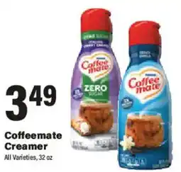 Big Y Coffee mate Creamer offer