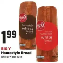 Big Y Big Y Homestyle Bread offer