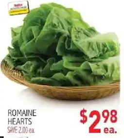 Ingles Markets Romaine Hearts offer