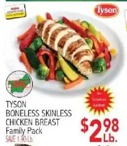 Ingles Markets Tyson boneless skinless chicken breast offer