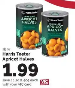 Harris Teeter Harris Teeter apricot halves offer