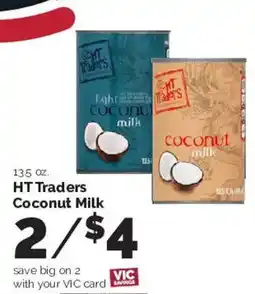 Harris Teeter HT Traders Coconut Milk offer