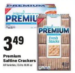 Big Y Premium Saltine Crackers offer