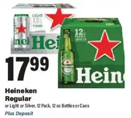 Big Y Heineken Regular offer