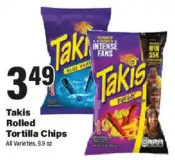 Big Y Takis Rolled Tortilla Chips offer