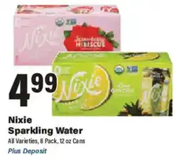 Big Y Nixie Sparkling Water offer