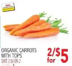 Ingles Markets Organic Carrots With Tops offer