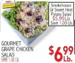 Ingles Markets Gourmet grape chicken salad offer