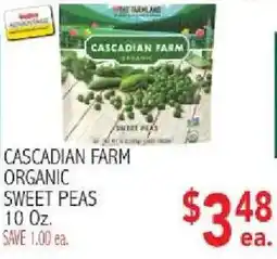 Ingles Markets Cascadian Farm Organic Sweet Peas offer