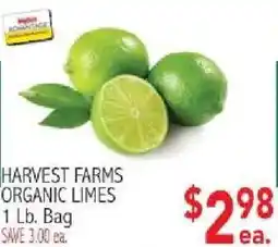 Ingles Markets Harvest Farms Organic Limes offer