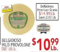Ingles Markets Belgioioso mild provolone offer