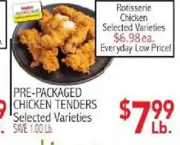 Ingles Markets Pre-packaged chicken tenders offer