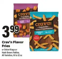 Big Y Crav'n Flavor Fries offer