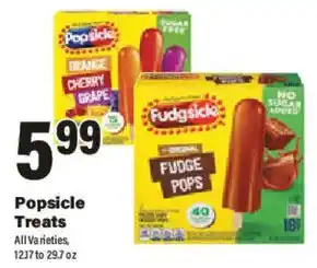 Big Y Popsicle treats offer