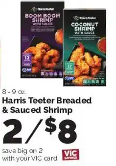Harris Teeter Harris Teeter Breaded & Sauced Shrimp offer
