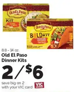 Harris Teeter Old El Paso Dinner Kits offer