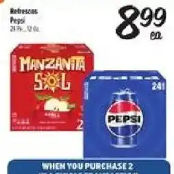 El Super Manzana Sun Pepsi offer