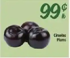 El Super Ciruelas Plums offer