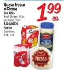 El Super Queso Fresco or Crema offer