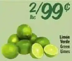 El Super Green Limes offer