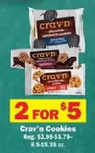 Schnucks Crav'n Cookies offer