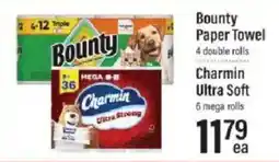 Lowes Foods Bounty Paper Towel offer