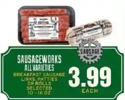 Lowes Foods Sausageworks all varieties offer