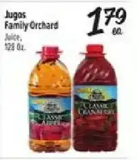 El Super Family Orchard juice offer