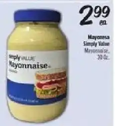 El Super Simply Value Mayonnaise offer