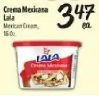 El Super Lala Mexican Cream offer