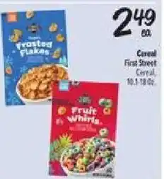 El Super Cereal First Street Cereal offer