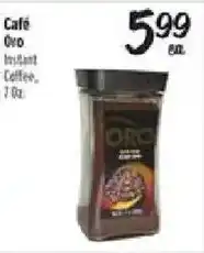 El Super Cafe Oro instant coffee offer