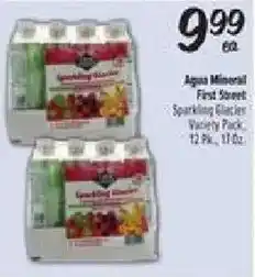 El Super Aqua Mineral Sparkling Glacier offer