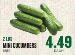 Lowes Foods Mini Cucumbers offer