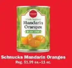 Schnucks Schnucks mandarin oranges offer