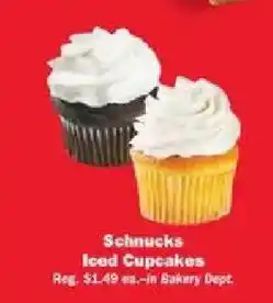 Schnucks Schnucks Iced Cupcakes offer