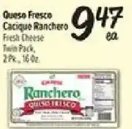 El Super Cacique Ranchero Queso Fresco offer