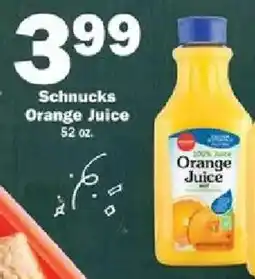 Schnucks Schnucks Orange Juice offer
