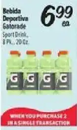 El Super Gatorade Sport Drink offer