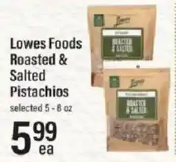 Lowes Foods Lowes Foods Roasted & Salted Pistachios offer