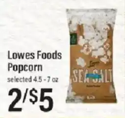 Lowes Foods Lowes Foods Popcorn offer