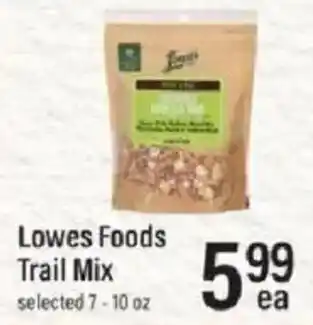 Lowes Foods Lowes Foods Trail Mix offer
