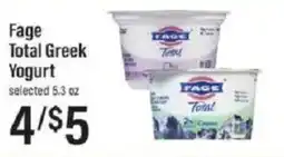 Lowes Foods Fage Total Greek Yogurt offer