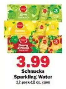 Schnucks Schnucks Sparkling Water offer