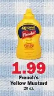 Schnucks French's Yellow Mustard offer