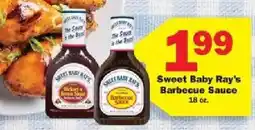 Schnucks Sweet Baby Ray's Barbecue Sauce offer