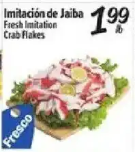 El Super Fresh Imitation Crab Flakes offer