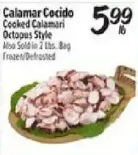 El Super Calamar Cocido offer