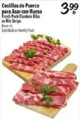 El Super Fresh Pork Flanken Ribs or Rib Strips offer
