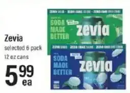 Lowes Foods Zevia selected 6 pack offer